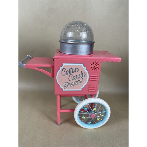 Battat Glitter Girls Cotton Candy Machine Stand & Donut Delivery‎ Scooter Work - Picture 3 of 16